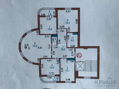 4-комнатная квартира, 127 м², 9/10 этаж, мкр Центральный, Академика Жарбосынова — проспект Исатая Та