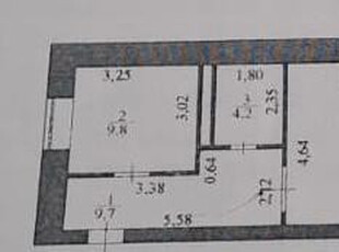 Продажа 1-комнатной квартиры, 44 м, Абылай хана, дом 52 - Момышулы