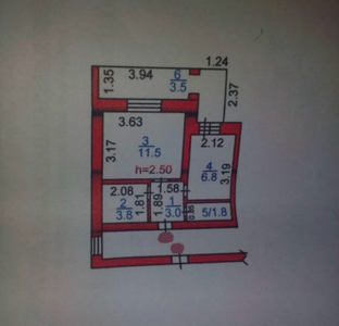 Продажа 1-комнатной квартиры, 30 м, Ермекова, дом 114/1