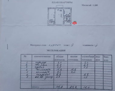 Продажа 2-комнатной квартиры, 41 м, Бейбитшилик, дом 55 - Маскеу