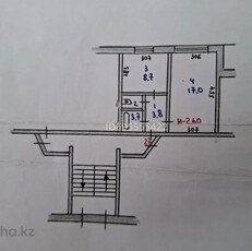 1 комнатная квартира на гресе