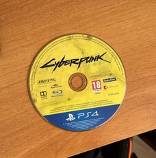 Первый диск Cyberpunk 2077 (PS4) для закачки