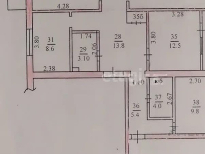 Продажа 5-комнатной квартиры, 123 м, Абдуллиных, дом 36