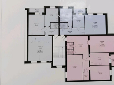 2-комнатная квартира, 96.25 м², 5/5 этаж, мкр. Батыс-2 29 — Батыс-3