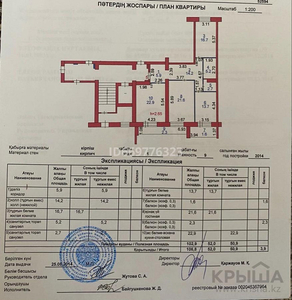 3-комнатная квартира, 106.8 м², 1/9 этаж, Фролова 77