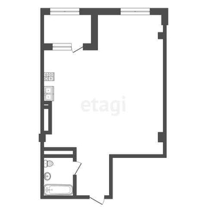 2-комн. квартира , 56м² , 6/19 этаж