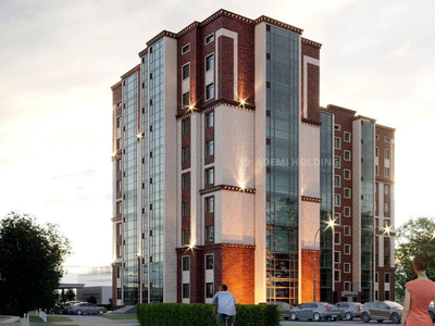 1-комнатная квартира, 50.97 м², Малика Габдулина 4