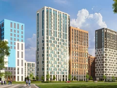 2-комн. квартира , 47.3м² , 15/17 этаж