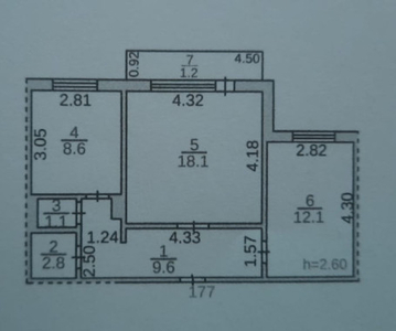 Продажа 2-комнатной квартиры, 53 м, Степной-3 мкр-н, дом 3/2