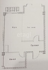 Продажа 2-комнатной квартиры, 42 м, Торетай пер., дом 94