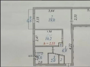 Продажа 3-комнатной квартиры, 60 м, Дукенулы, дом 26