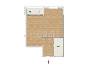 2-комн. квартира , 61м² , 7/8 этаж