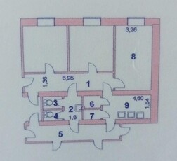 Продам комнату в общежитие, район 12 школы.