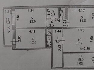 Продажа 4-комнатной квартиры, 86 м, Майлина, дом 7