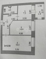 2-комн. квартира , 48м² , 1/5 этаж