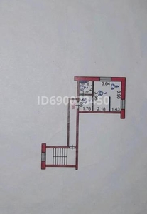 1 комнатная квартира, Кобыланды 24 к 2 — Кобыланды Киевская