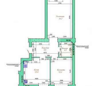 2 комнатная квартира, мкр. Батыс-2, Малдагулова 66Б — Теннисный корт,гаи,ниш