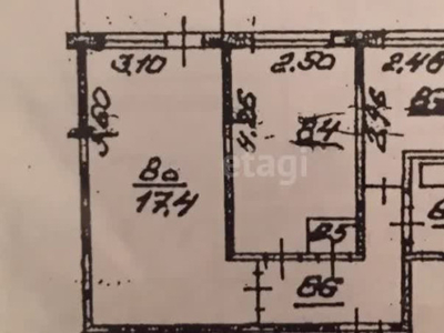 Продажа 2-комнатной квартиры, 42 м, Шагабутдинова, дом 4