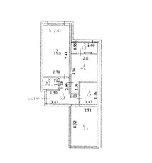 Продажа 2-комнатной квартиры, 50 м, Мангилик Ел, дом 72/1