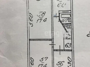 Продажа 3-комнатной квартиры, 62 м, Маметовой, дом 72