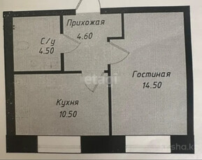 1-комн. квартира , 34м² , 12/12 этаж