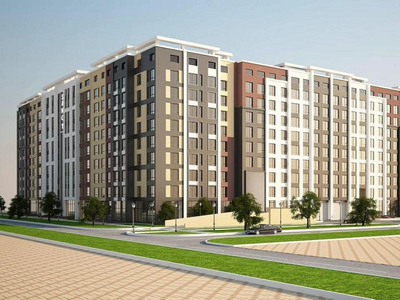 3-комнатная квартира, 68.96 м², Жумекен Нажимеденова 39