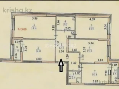 4-комн. квартира , 96м² , 2/19 этаж