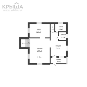 4-комнатный дом, 226.3 м², 5.7 сот., Водянная — Юрия Гагарина