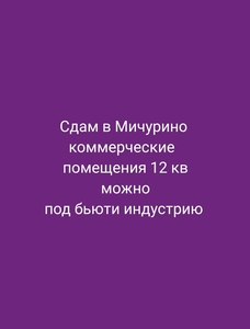 Сдам коммерческое помещение в с. Мичуринское