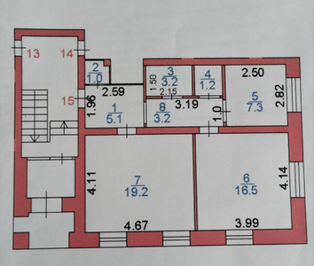 Продажа 2-комнатной квартиры, 57 м, Белинского, дом 42