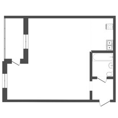 2-комн. квартира , 52м² , 4/5 этаж