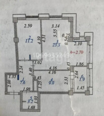 Продажа 2-комнатной квартиры, 56 м, Бектурова, дом 3