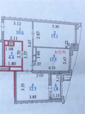 Продажа 4-комнатной квартиры, 106 м, Мангилик Ел, дом 51/5