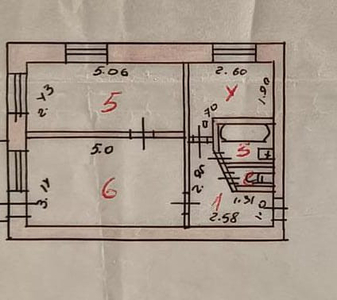 Продажа 2-комнатной квартиры, 43 м, Дукенулы, дом 13 - Ауэзова