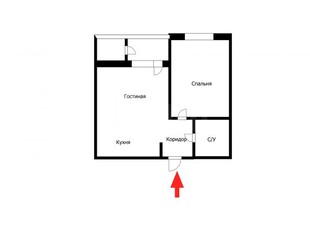 2-комн. квартира , 55м² , 9/9 этаж