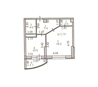 Продажа 1-комнатной квартиры, 43 м, Алматы, дом 13 - Мангилик Ел