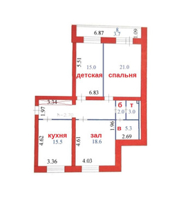 Продажа 3-комнатной квартиры, 100 м, Акмешит, дом 7/1 - Алматы