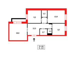 Продажа 3-комнатной квартиры, 65 м, Степной-1 мкр-н, дом 5/48