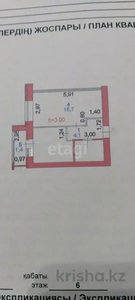 1-комн. квартира , 36м² , 6/10 этаж