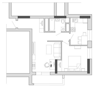 Продажа 2-комнатной квартиры, 53 м, Улы Дала, дом 80