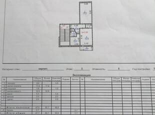 Продажа 2-комнатной квартиры, 47 м, Ермекова, дом 60