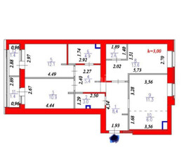 Продажа 4-комнатной квартиры, 85 м, Казыбек би, дом 37