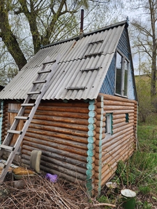 Продам участок с баней и домиком!