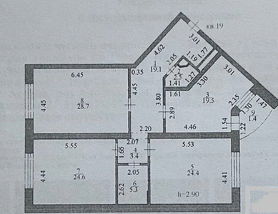 Продажа 3-комнатной квартиры, 130 м, Сарыкенгир пер., дом 1