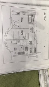 2-комн. квартира , 61.87м² , 13/13 этаж