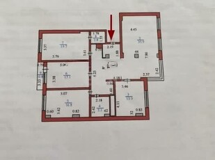 4-комн. квартира , 131м² , 5/10 этаж